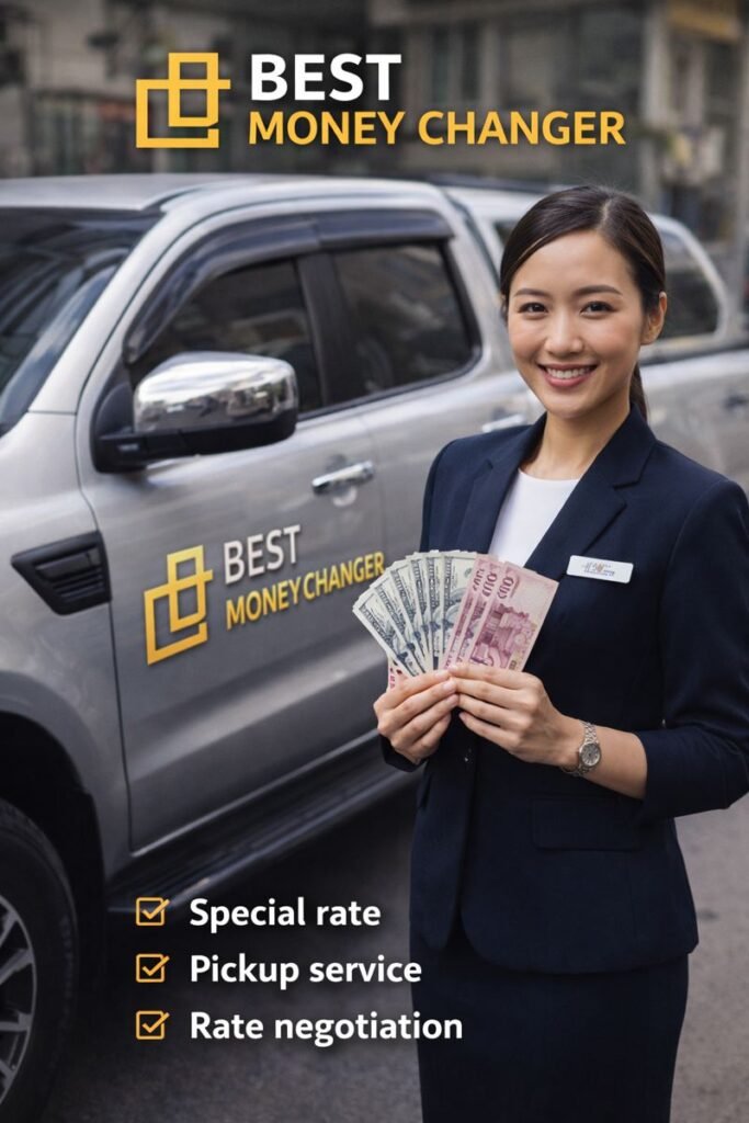 Exchange money in Bali at licensed money changer